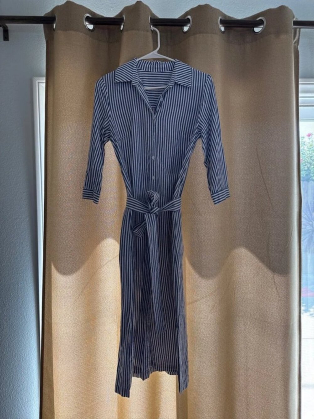 XS 100% Cotton Midi Dress